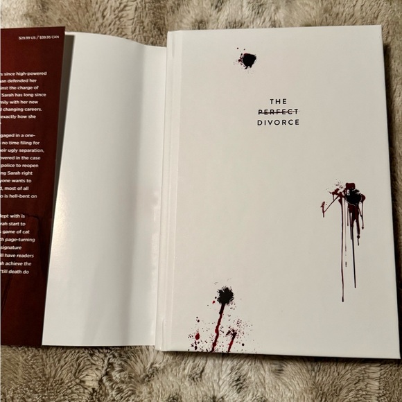 The Perfect Divorce Hardcover Book by Jeneva Rose - SPECIAL TARGET EDITION - Picture 2 of 3